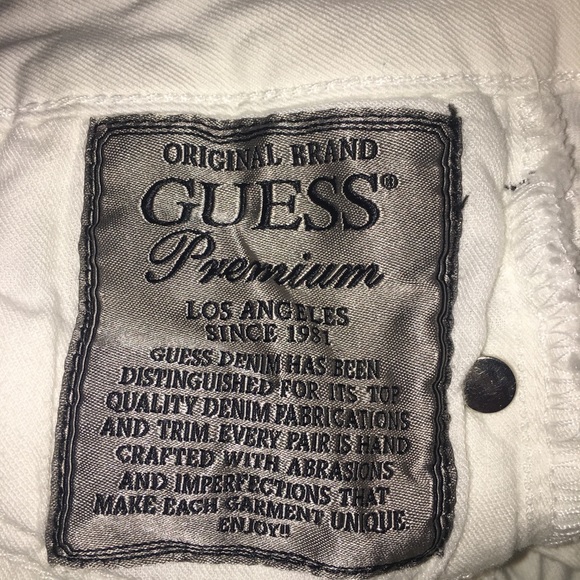 Guess white Nicole Cigarette Jeans - Picture 7 of 7